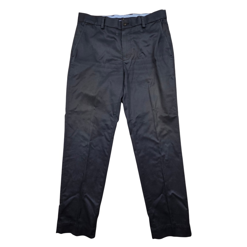 Brooks Brothers Light Weight Advantage Chino Slim Navy Blue Pants Mens 32x30